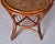 French Mid-Century Bent Rattan & Bamboo Side Table For Sale - Image 11 of 12