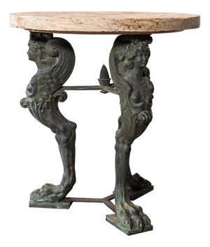 Antique Bronze Gueridon