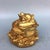 Traditional Gilt Bronze Toad Statue With Coin Accents and Inscribed Base For Sale - Image 3 of 9