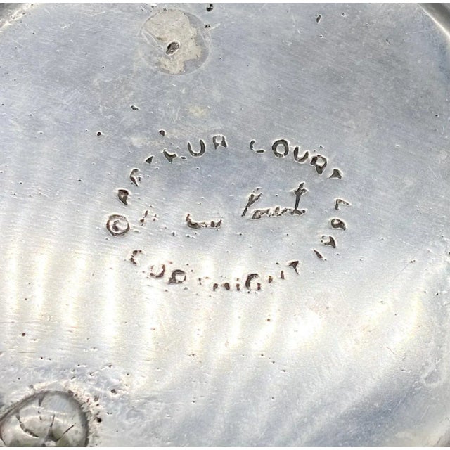 Silver 1990s Arthur Court Elephant Champagne Coaster – Safari / Country Lodge For Sale - Image 8 of 11