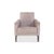Textile Fabric Fly Armchair in Cream Beige from BoConcept For Sale - Image 7 of 7