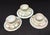 Set of Three Chinese Porcelain Tazza's For Sale - Image 4 of 8