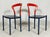 Wood Lotus Chairs by Hartmut Lohmeyer for Kusch&Co., Germany, 1980s, Set of 4 For Sale - Image 7 of 17