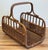 Brown Vintage Bentwood Basket For Sale - Image 8 of 9
