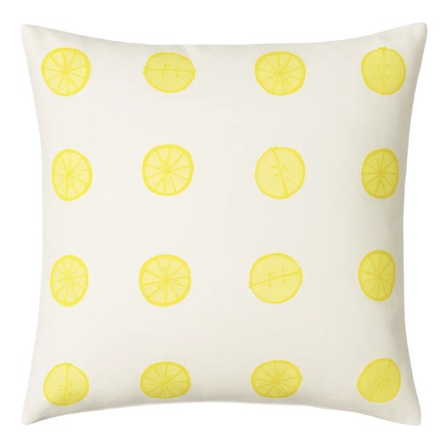 Lemons Decorative Pillow Cover, 22x22 Pillow For Sale