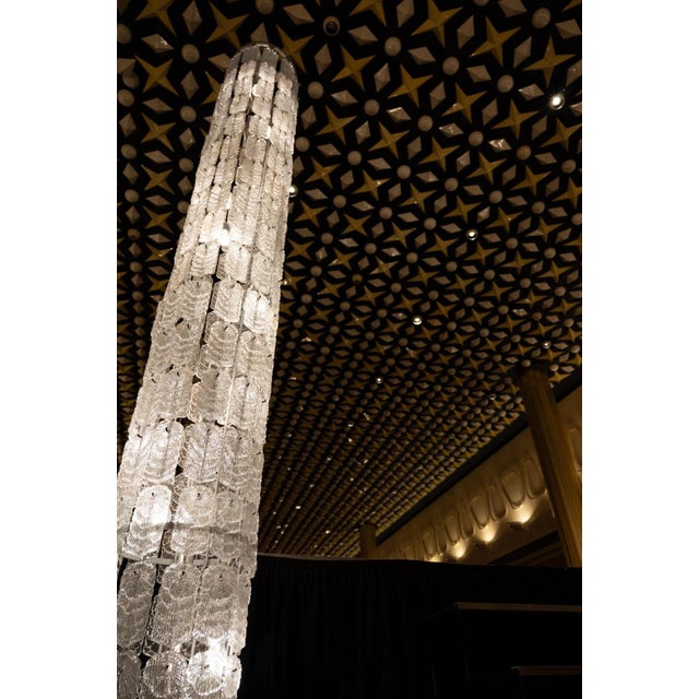 Metal Glass Pillar Floor Lamps, 1960s, Set of 2 For Sale - Image 7 of 9