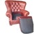 A Statement Piece for Your Living Space: The Ralph Lauren Style Writer’s Chair For Sale In Raleigh - Image 6 of 12