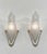 Silver French Art Deco Wall Sconces by Charles Schneider 1930 France - A Pair For Sale - Image 8 of 10