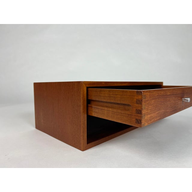 No. 127 Wall Console in Teak by Kai Kristiansen for Aksel Kjersgaard, 1960s For Sale - Image 9 of 17