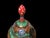 Vintage Hand Painted Openwork Copper Urn For Sale - Image 10 of 13