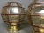 - Amber coloured geometric globes - Handcrafted glass, hand painted - Facetted and lined - Flush mount lamps - Atmospheric...