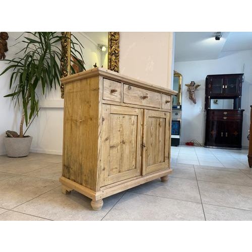 Antique Gründerzeit Sideboard in Wood For Sale - Image 14 of 15