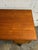 1960s Danish Teak Mid Century Modern Freestanding Desk With Bookshelf Back With Original Key For Sale In New York - Image 6 of 9