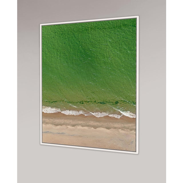 Contemporary "EFI_Beach_010" Contemporary Aerial View Limited Edition Photograph by Bernhard Lang For Sale - Image 3 of 6