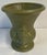 Neoclassical Vintage McCoy Floraline Green Neoclassical Design Vase For Sale - Image 3 of 9