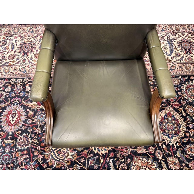 English Desk Chairs, Set of 2 For Sale - Image 12 of 15