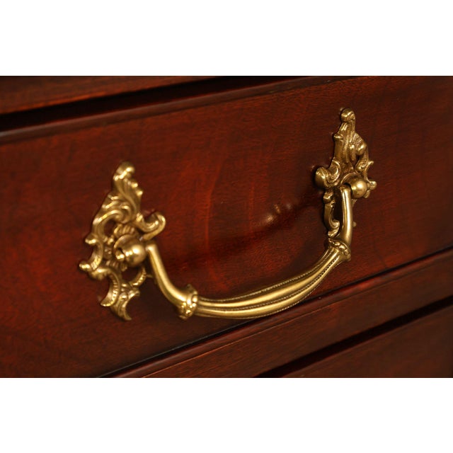 Brown Henkel Harris Mahogany Long Dresser For Sale - Image 8 of 18