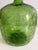 Glass Vintage Blenko 657m Crackle Glass Decanter by Joel Philip Myers - Large Green Art Glass For Sale - Image 7 of 10