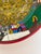 Goldenrod Vintage Hand Painted Terracotta Mexican Wedding Plate With Aztec Calandar For Sale - Image 8 of 11