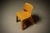 Sculptural Monobloc Chair in Yellow ABS Plastic, 1970s For Sale - Image 6 of 10