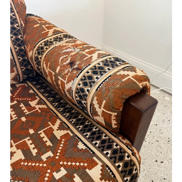 1960s MCM Kilim Sofa For Sale - Image 4 of 6