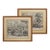 18th Century Equestrian Horsemanship Engravings Framed - A Pair For Sale