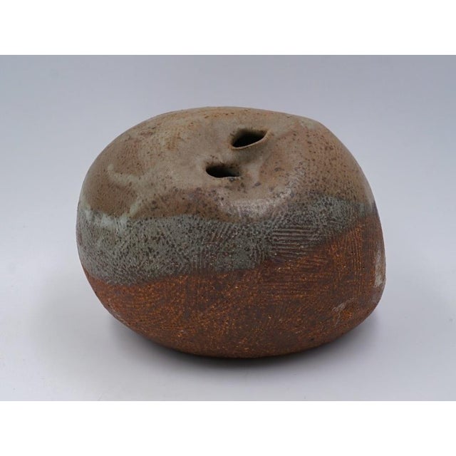 Vintage Joel Edwards Pottery Sculputral Vessel Vase For Sale - Image 4 of 8