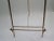 Mid-Century Modern Gold Leaf Bamboo Style Easel For Sale - Image 3 of 6