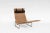 Contemporary Vintage PK 24 Chaise Lounge in Leather by Poul Kjærholm for Fritz Hansen For Sale - Image 3 of 9