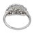 1930s Art Deco Diamond Platinum Engagement Ring, Size 6 For Sale In Los Angeles - Image 6 of 7