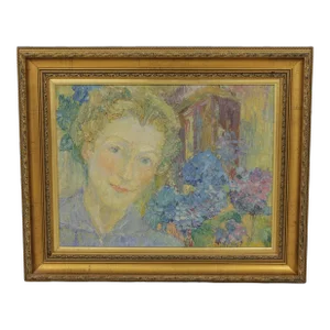 Cynthia McCRACKEN Signed Oil Painting on Board