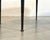 Black Teak Oval Coffee Table, 1960s For Sale - Image 8 of 9
