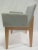 Mid-Century Modern New Ava Armchair in Light Grey With Light Frame by Capdell For Sale - Image 3 of 9