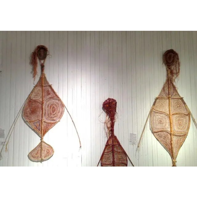 Australian Aboriginal Yawkyawk Fiber Sculpture For Sale In Atlanta - Image 6 of 8