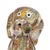 Figurative Murano Campanella Millefiori Glass Dog Figurine With Gold Fleck, 4" For Sale - Image 3 of 15