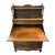 Brown 1950 Davis Company Lillian Russel Black Walnut Drop Down Desk For Sale - Image 8 of 11