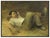 Message us to inquire about custom framing options! (Included for free with every purchase) The artwork here, "Hay Bed",...