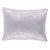 Italian Schumacher Argento 16" Lumbar Pillow in Mercury For Sale - Image 3 of 3