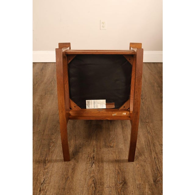 Stickley Mission Collection Harvey Ellis Oak Rocking Chair For Sale - Image 16 of 18