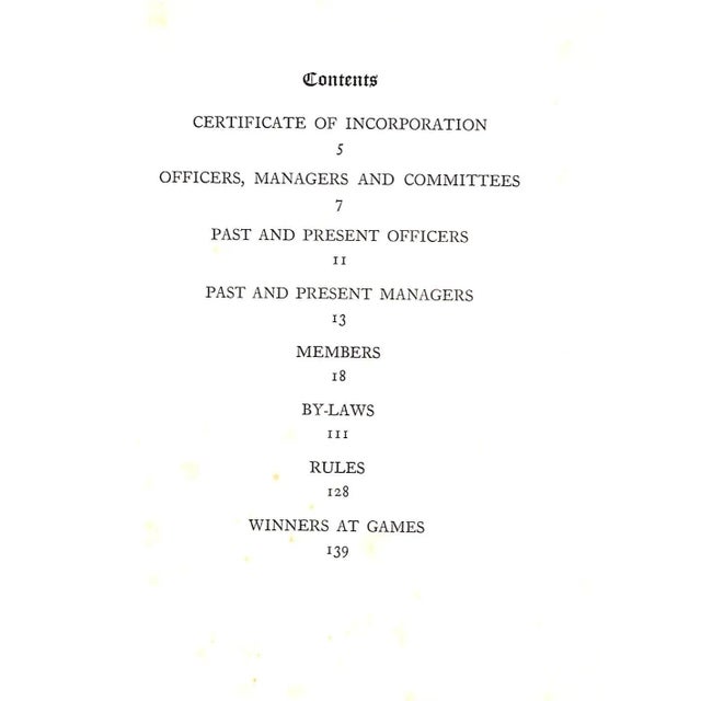 Traditional "Racquet and Tennis Club Book for 1933" For Sale - Image 3 of 13