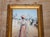 Antiques of London A graceful vintage Victorian-style print titled “Lady on the Pier” by Alan Maley, capturing a romantic...