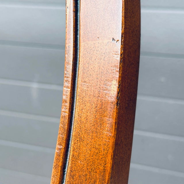 Late 20th Century Ethan Allen Country French Dining Side Chairs 26-6202 Finish 216 Bordeaux (A) - a Pair For Sale - Image 5 of 12