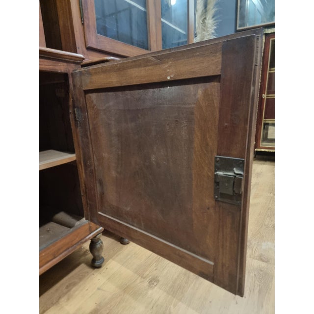 Vintage Walnut Bookcases, 1840, Set of 2 For Sale - Image 11 of 12