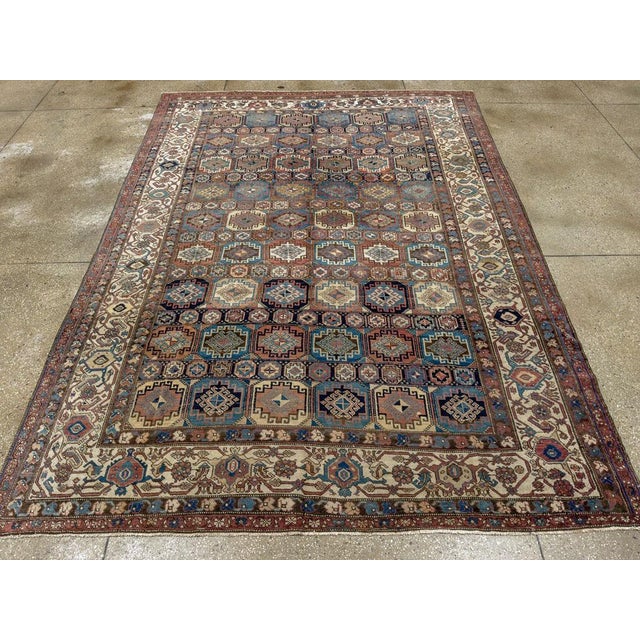 Galerie Shabab Collection Early 20th Century Handmade Northwest Persian Room Size Carpet For Sale - Image 4 of 10