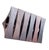1960s Danish Modern Solid Rosewood Triangular Napkin Rings- Set of 6 For Sale - Image 11 of 16