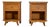 Oak Bedside Tables, 1960s, Set of 2 For Sale