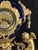 Antique Napoleon III Mantel Clock in Bleu De Sèvres Porcelain and Chased Ormolu, 1865 For Sale - Image 6 of 17
