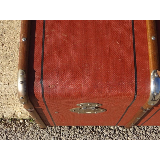 Early 20th Century Cabin Trunk, 1930s For Sale - Image 12 of 18