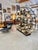 Custom Macassar Ebony and Brass Demi Lune Room Divider For Sale - Image 12 of 18