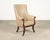 Camel Rose Tarlow Faringale Leather Wing Chair and Ottoman For Sale - Image 8 of 18